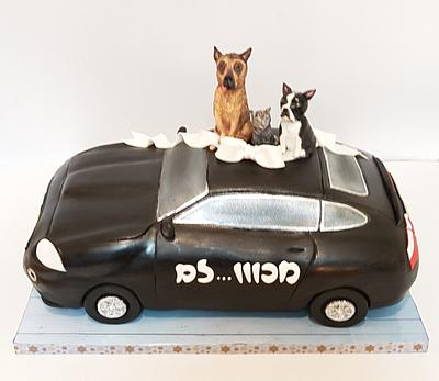 He loves his pets ( includ his jaguar) - Cake by Netta