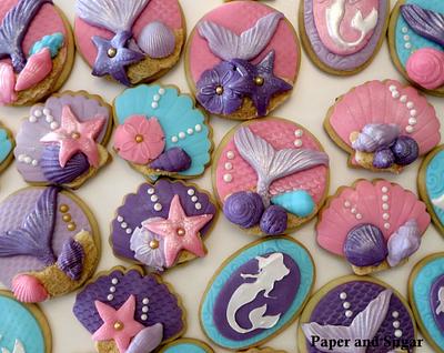 Mermaid Cookies - Cake by Dina - Paper and Sugar