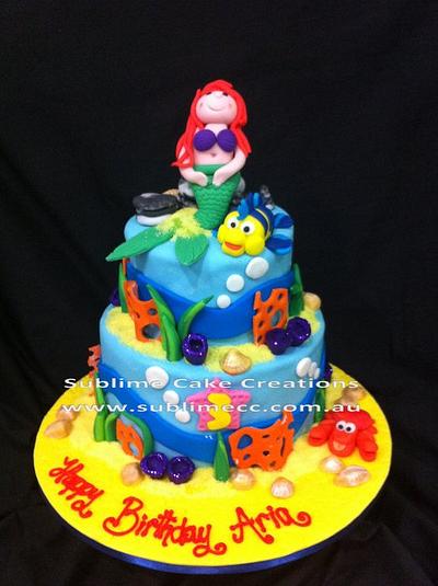 LITTLE MERMAID  - Cake by Sublime Cake Creations
