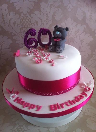 Tatty Teddy 60th Birthday cake. - Cake by Carrie
