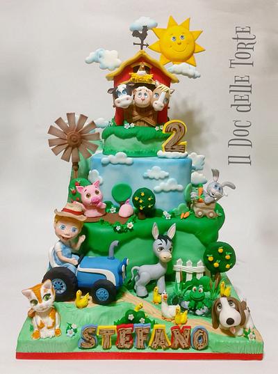 Farm animals birthday cake - Cake by Davide Minetti