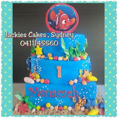 Finding Nemo cake 1st birthday - Cake by Jackies cakes