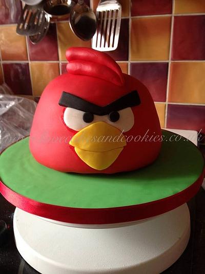 Angry Bird  - Cake by Lucie