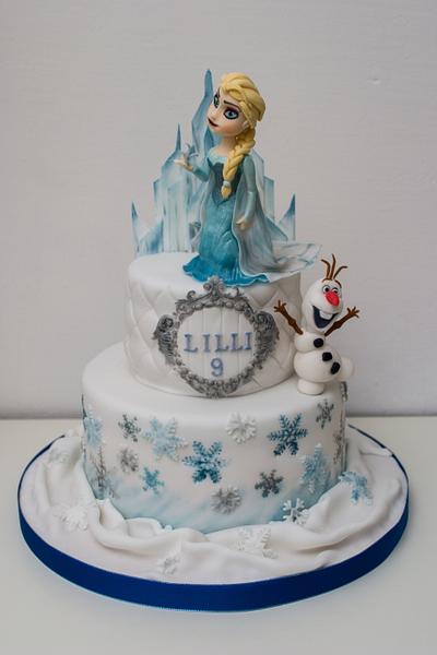 Frozen cake - Cake by SweetdreamsbyNika