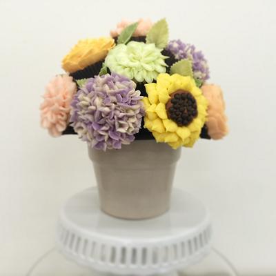 Cupcake Bouquet - Cake by CopCakeCakery