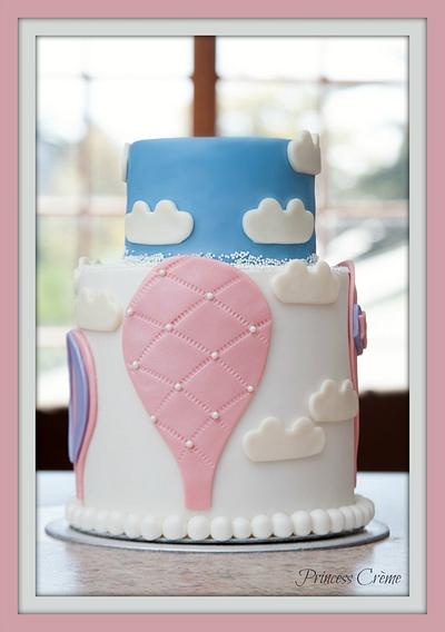 The famous Hot-Air Balloon Cake  - Cake by Princess Crème