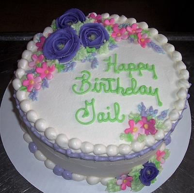  Birthday Cake - Gail - Cake by BettyA