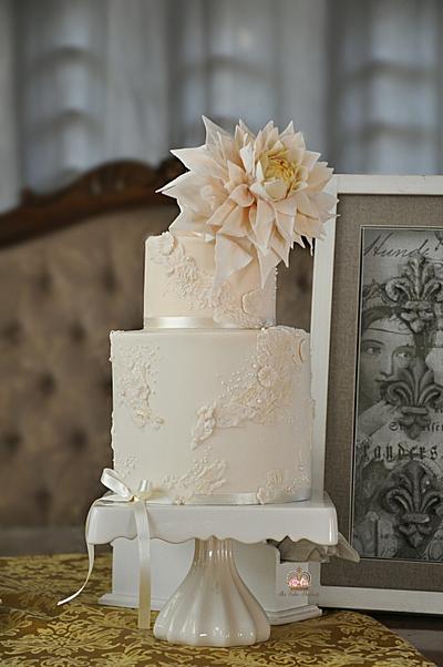 Texture and Romance - Cake by Sumaiya Omar - The Cake Duchess 