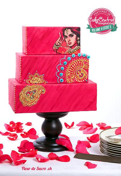 Bollywood Wedding Cake - Cake by Fleur de Sucre
