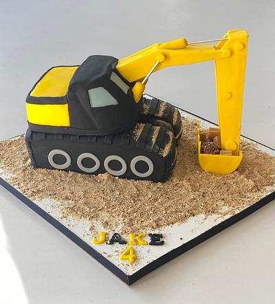 Digger  - Cake by Rhona