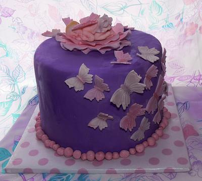 Butterfly Kisses - Cake by Dessert By Design (Krystle)