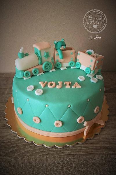 Toy Train Cake - Cake by daphnia