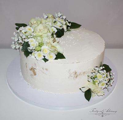 Christening cake - Cake by Adriana12