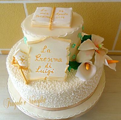 Confirmation cake  - Cake by Sloppina in cucina