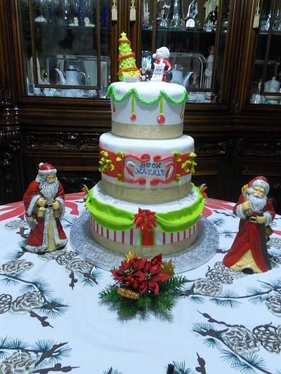 cake christmas  - Cake by Littlesweety cake