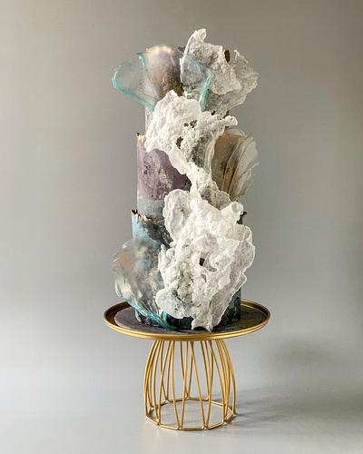 Waves on the ocean - Cake by Dsweetcakery