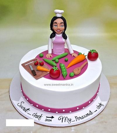 Chef wife cake - Cake by Sweet Mantra Homemade Customized Cakes Pune