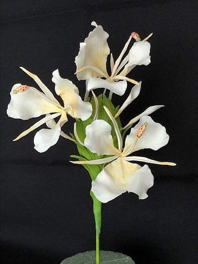 Ginger lilies - Cake by Patricia M