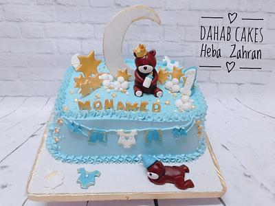 Baby bear cake  - Cake by HebaZahran