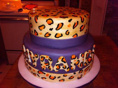 Cheeta  - Cake by sevenheavenlysweets