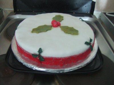 christmas cake 2010 - Cake by Sharon collins