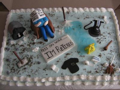 I'm Retired !!! - Cake by CC's Creative Cakes and more...