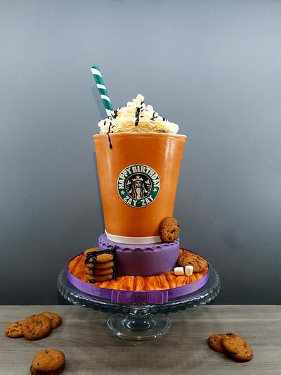 Starbucks  - Cake by Radoslava Kirilova (Radiki's Cakes)
