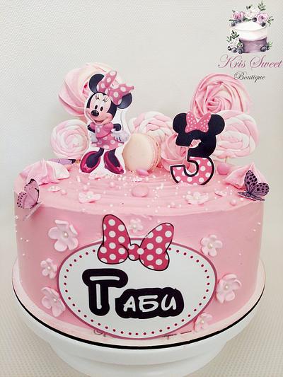 Minnie mouse cake  - Cake by Kristina Mineva