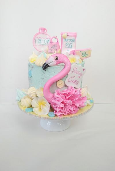 Flamingo - Cake by Tanya Shengarova