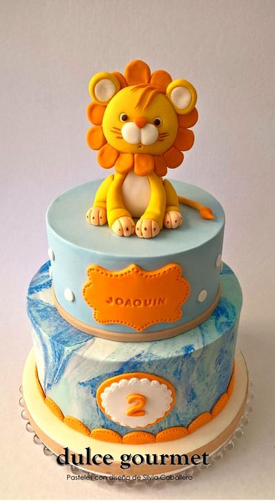Sweet little lion - Cake by Silvia Caballero