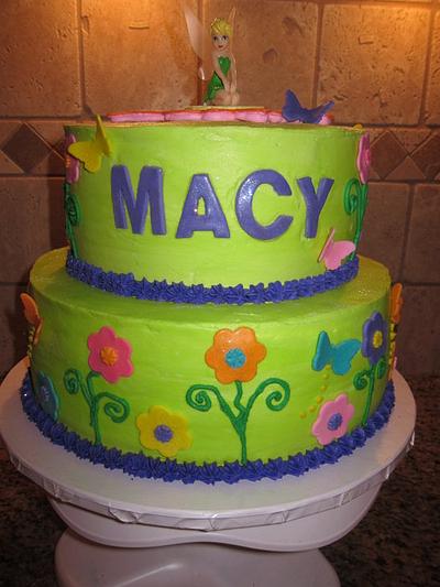 Tinkerbell cake - Cake by vkylyn