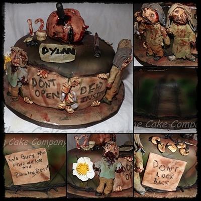 walking dead cake - Cake by Lori Arpey