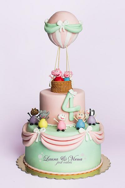 Peppa pig and Friend cake - Cake by Laura e Virna just cakes