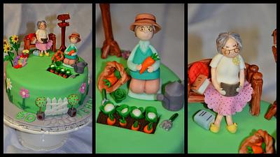 Gardeners Paradise - Cake by Sugarpatch Cakes