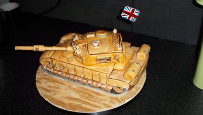British gulf war tank - Cake by Seanscakes