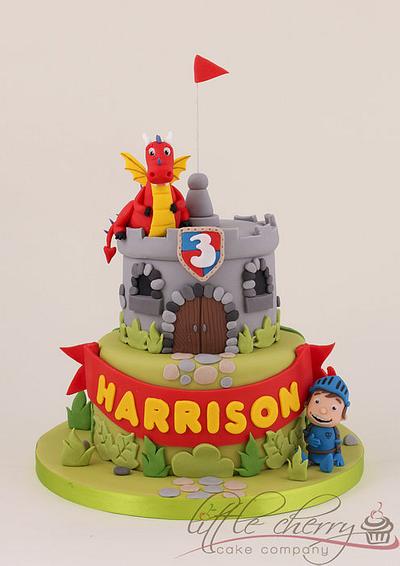 Mike the Knight Cake - Cake by Little Cherry