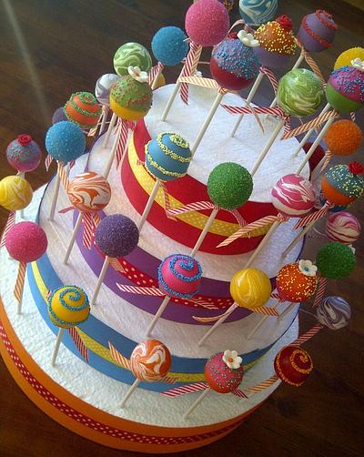 Colourful Cake pops - Cake by Creative Cakepops