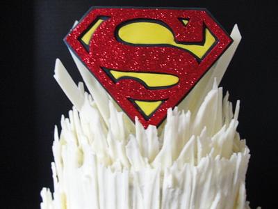 Superman Fortress of Solitude - Cake by Jessica Allard Costales