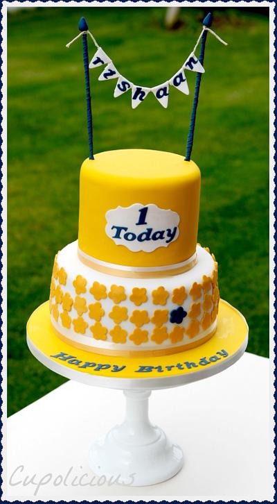 First birthday party! - Cake by Kriti Walia