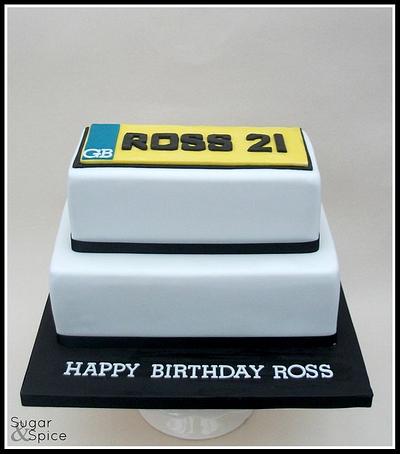 ROSS 21 - Cake by Sugargourmande Lou