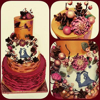 Autumn romance  - Cake by Zlatka 