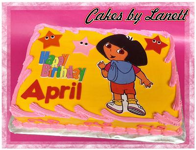 Dora Cake - Cake by Lanett