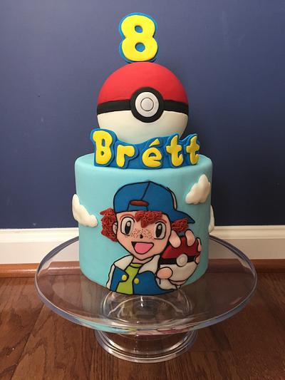 Pokémon cake - Cake by Toni (White Crafty Cakes)