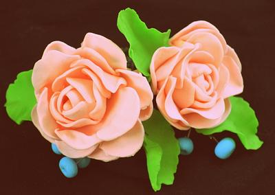 Roses are not from Garden  - Cake by Divya iyer