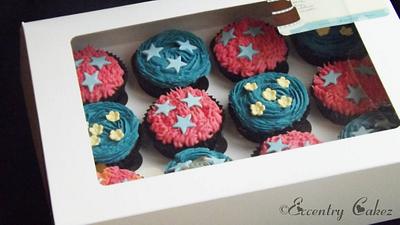Baby Shower Cupcakes  - Cake by Eccentry Cakez
