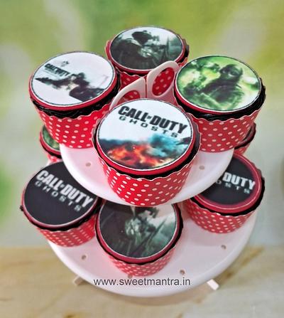 Call of Duty cupcakes - Cake by Sweet Mantra Homemade Customized Cakes Pune