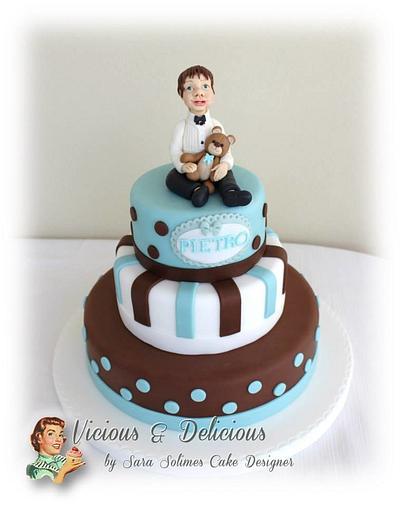 Tender tender Pietro's cake - Cake by Sara Solimes Party solutions