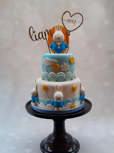 Lief Konijnen taartje/Miffy birthday cake - Cake by Janny Bakker