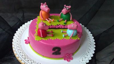 Piggy family - Cake by Satir