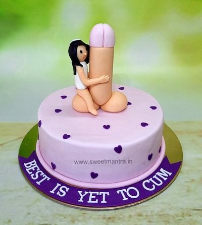 Naughty cake for bride - Cake by Sweet Mantra Homemade Customized Cakes Pune